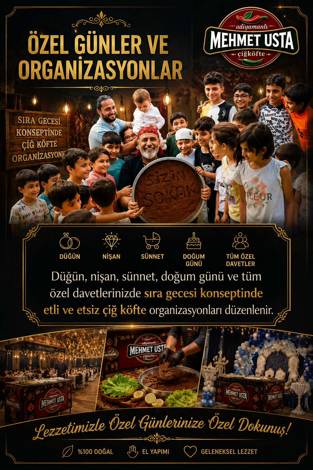 Yüce Tat Özel Günler ve Organizasyonlar